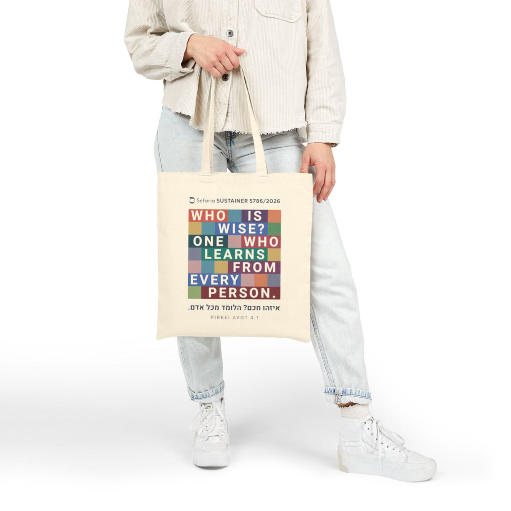 Cotton Canvas Tote Bag
