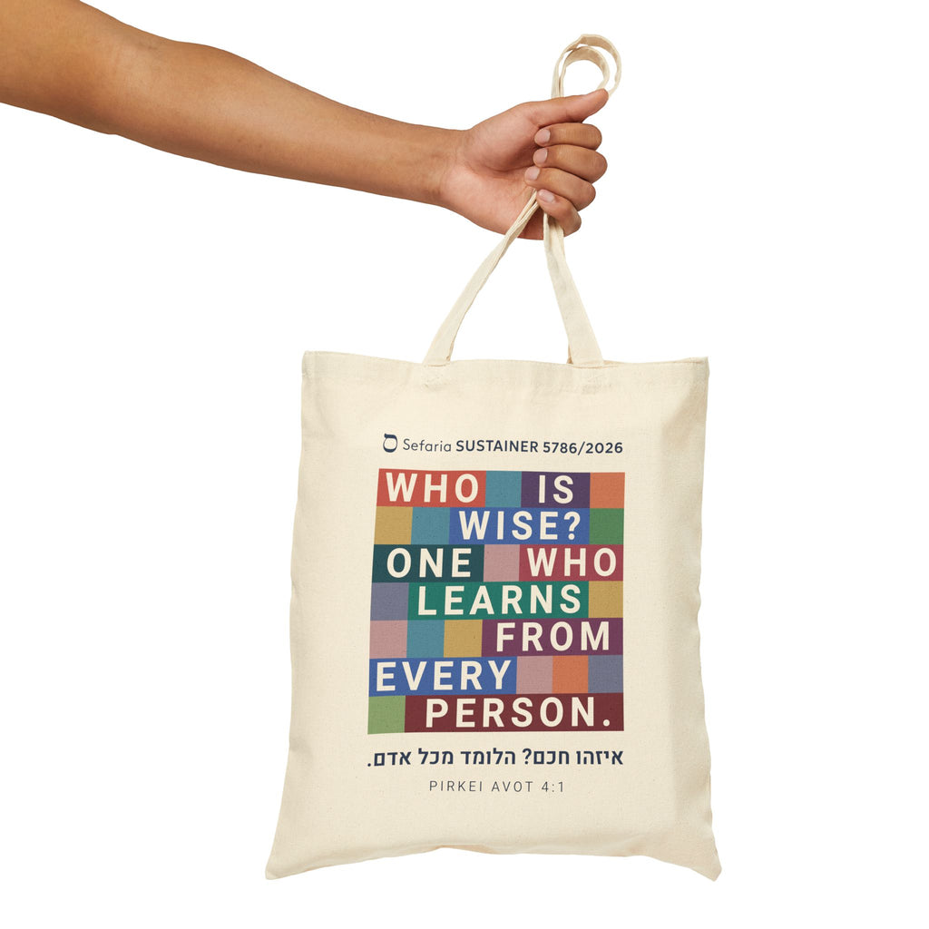 Cotton Canvas Tote Bag